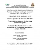 “Plan Nacional de Alfabetización Obligatoria, Atención del Rezago Escolar y la Educación Popular HONDURAS 2014-2017”