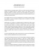 ¿Por qué mato a S.H.?