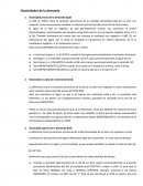 Elasticidades de la demanda Elasticidad precio de la demanda (Epd)