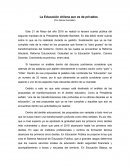 La educacion chilena aun es de privados.