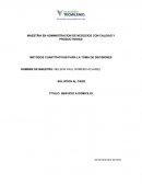 SOLUCION AL CASO TITULO: SERVICIO A DOMICILIO