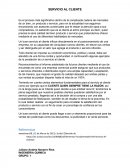 EL Gran Servicio al Cliente