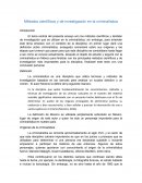 Métodos científicos y de investigación en la criminalística.