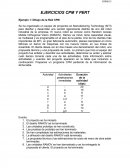 Ejercicios CPM y PERT.