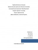 Materia: Planificación y Control de Proyectos..