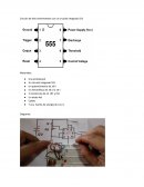 Circuito de leds intermitentes.