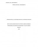 Produccion del conocimiento