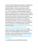 LOS ORIGENES DE LA CORRUPCION EN MEXICO.