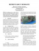 Desbastado y refrentado informe.