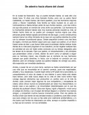 De adentro hacia afuera del clóset