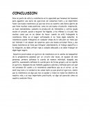 Resistencia.CONCLUSION Para mi punto de vista La resistencia es la capacidad que tenemos los humanos para aguantar una serie de ejercicios sin cansarnos tanto y es importante tener una buena resistencia ya que nos sirve en nuestra vida diaria aparte de qu