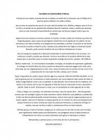PALABRAS DE QUINCEAÑOS (YINELA). Página 1