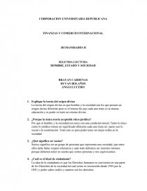 FINANZAS Y COMERCIO INTERNACIONAL.. Página 1