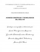 AVANCES CIENTÍFICOS Y TECNOLÓGICOS DEL SIGLO XX.