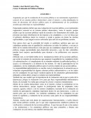 Evaluación de Políticas Públicas.