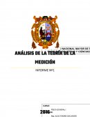 ANALISIS DE LA TEORIA DE LA MEDICION