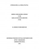 RESUMEN - INTRODUCCIÓN A LA CIENCIA POLÍTICA.