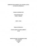 Actividad de aprendizaje Administracion documental en el entorno labotal