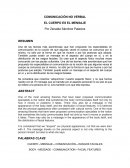 EL CUERPO ES EL MENSAJE.