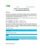 Funciones Matemáticas - Resumen