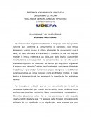 EL LENGUAJE Y SU VALOR LÓGICO