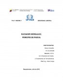 Experimento Principio de Pascal.