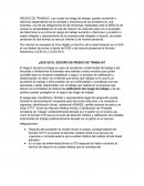 ¿Que es el seguro de riesgo de trabajo?