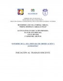 Informe de la 1ra jornada de observación y ayudantía