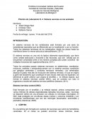 Práctica de Laboratorio N. 4. Sistema nervioso en los animales