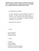 FABRICACION DE UN HORNO PORTÁTIL DE MATERIAL RECICLABLE