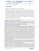 Actividades Trabajo: Ficha diagnóstica de las demandas