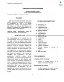 Esta experiencia de laboratorio tiene como objetivo reconocer el material de laboratorio, la preparación de este y su debida esterilización, también como aprender sobre los medios de cultivos, las técnicas de siembra e inoculación de microorganismos,