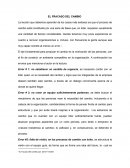 EL FRACASO DEL CAMBIO