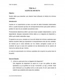 TEMA No. 6 AJUSTE DE UNA RECTA