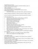 DESCRIPCIÓN DEL PUESTO (OFICIAL DE INSTALACION ELECTRICA, CONSTRUCCIONES S.A. DE C.V.)