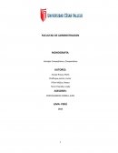 FACULTAD DE ADMINISTRACION MONOGRAFÍA: Ventajas Competitivas y Comparativas