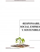 DESARROLLO SOSTENIBLE, ÉTICA Y ECONOMIA Y RESPONSABILIDAD SOCIAL EMPRESARIAL