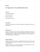 El magnetismo en la cotidianidad humana