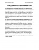 COLEGIO NACIONAL DE ECONOMISTAS