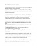 Mercados de Competencia perfecta e imperfecta .