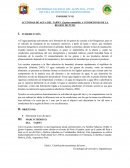 INFORME N° 02 ACTIVIDAD DE AGUA DEL TARWI (Lupinus mutabilis) A CONDICIONES DE LA REGION DE PUNO