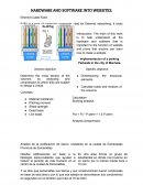 HARDWARE AND SOFTWARE INTO WEBSITES.