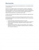 Derivación Tiene por objetivo recoger algunos datos de escolaridad del alumno y una valoración inicial de su situación personal.