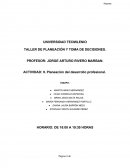 Taller de Planeación y Toma de Decisiones.