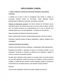 GUÍA DE EXAMEN METODOS INVESTIGACION. Página 1