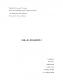 LINEA EL ROSARIO C.A