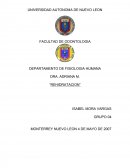 Rehidratación.