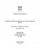 PROGRAMA DE MAESTRIA EN ADMINISTRACIÓN Y DIRECCIÓN DE EMPRESAS (MADE XL)