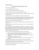 CONTROL DE RIESGOS Preguntas generadoras para participación en clase #5