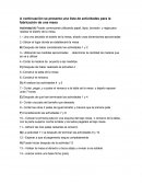 A continuación se presenta una lista de actividades para la fabricación de una mesa